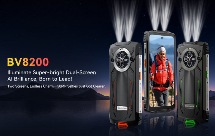      Helio G100: Blackview BV8200   