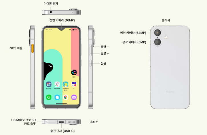  ALT Mive ZEM 3:  5,8   Snapdragon  IP68