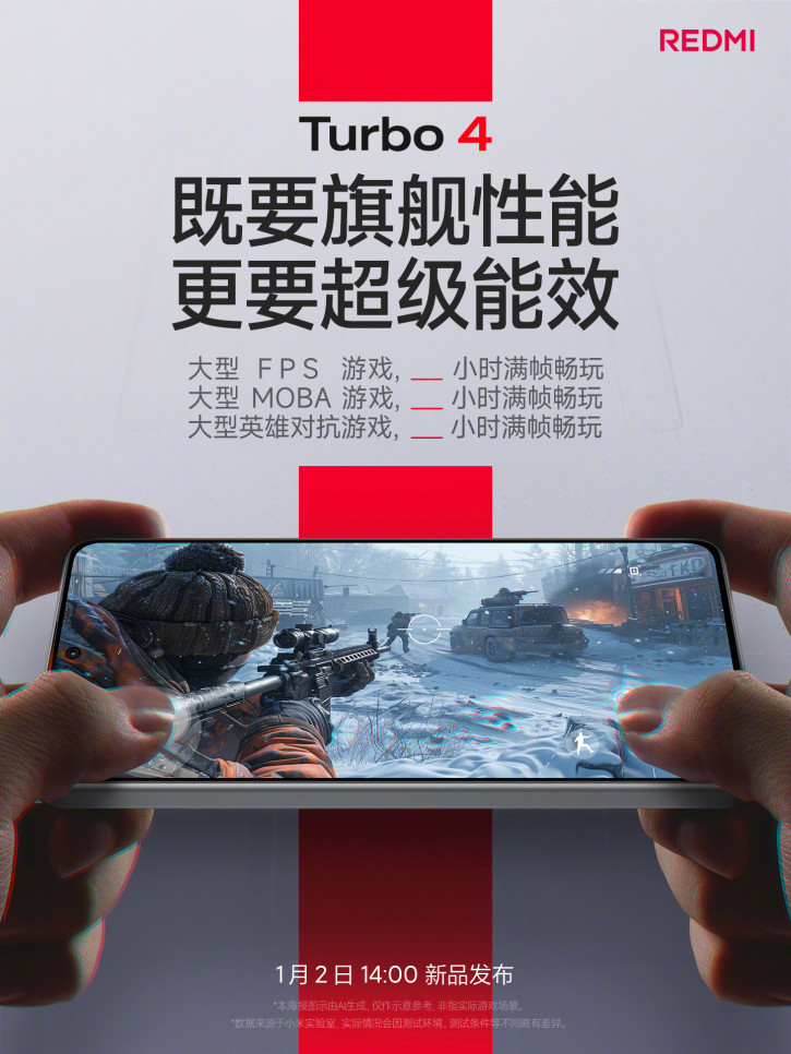       Xiaomi Redmi Turbo 4