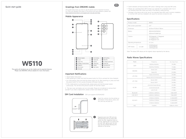 Dreame Smartphone E1: основные характеристики первого смартфона Dreame