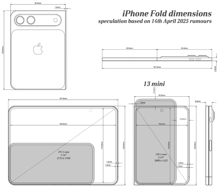Каким будет iPhone Fold? Видение западных СМИ