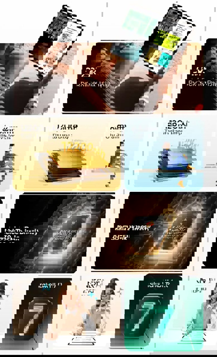 Realme Pad 3 выйдет вместе с линейкой Realme 16 Pro: главное о начинке