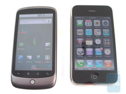 Видеобитва: Apple iPhone 3GS против HTC Nexus One