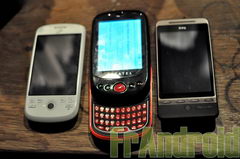Alcatel OT-980 - Palm Pre на Google Android (фото и видео)