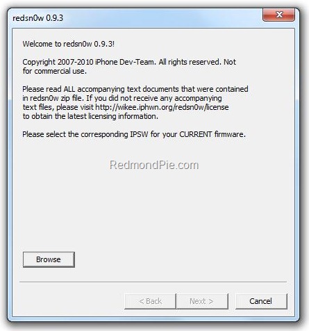 redsn0w 0.9.2 взламывает все iPhone и iPod touch