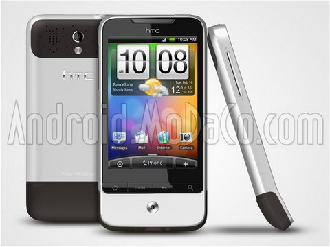 HTC Legend в алюминиевой оболочке представят завтра