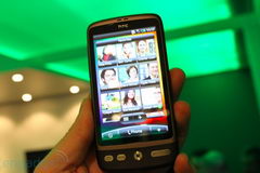 Фото и видео HTC Desire, снятые на MWC 2010