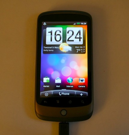 Интерфейс Sense UI на HTC Nexus One – реально