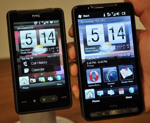 HTC HD mini против HTC HD2: сравнение на видео