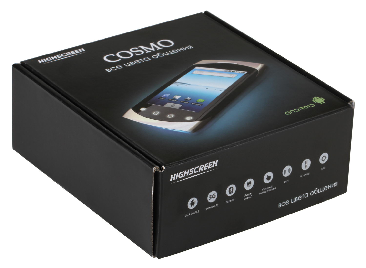 Обзор Highscreen Cosmo: бюджетный смартфон на Android 2.2