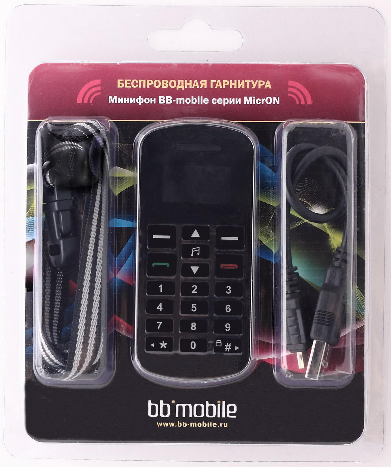 BB-mobile micrON – миниатюрный телефон для смартфона