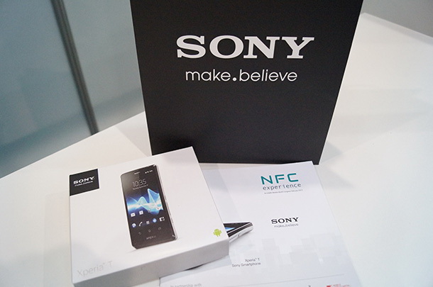 Sony Xperia T   NFC-  MWC 2013