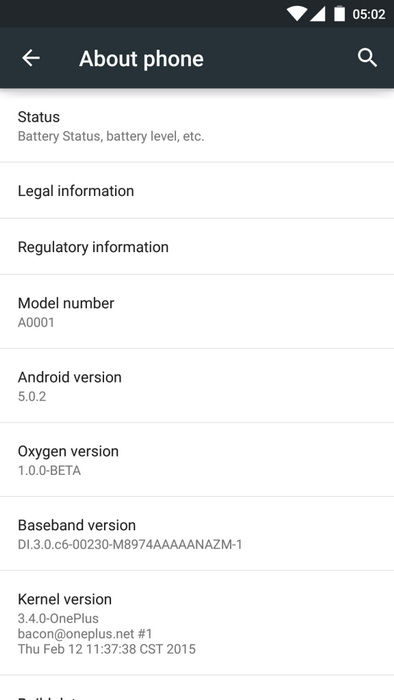 OnePlus Oxygen OS:  Cyanogen  Paranoid Android