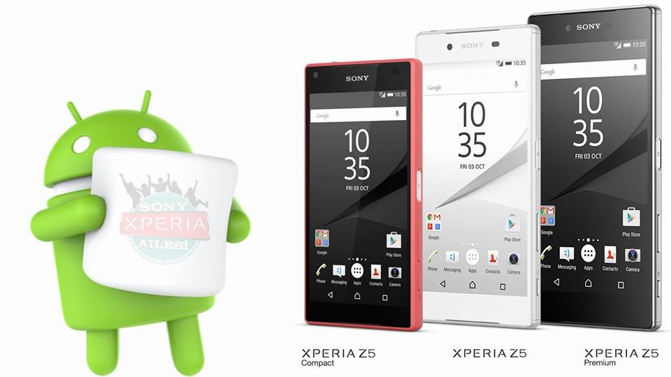 Sony   Xperia Z5  Android Marshmallow   