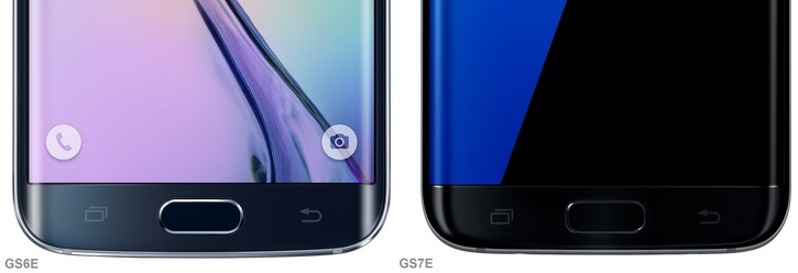Samsung Galaxy S6 edge  Galaxy S7 edge:   ?