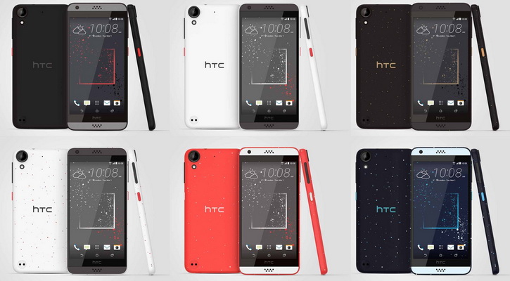 Необычный дизайн HTC A16 в шести вариантах на рендере