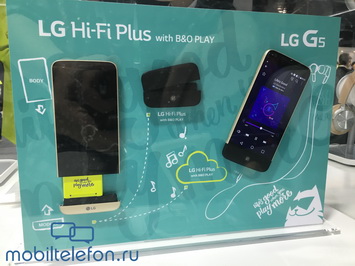 Живые фото LG G5 и характеристики LG Hi-fi Plus от Mobiltelefon.ru