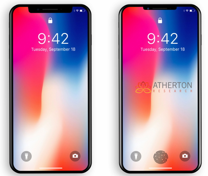 iPhone X 2018     Touch ID  