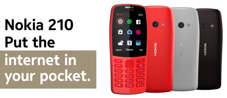 Анонс Nokia 210: дешёвый телефон с выходом в Интернет