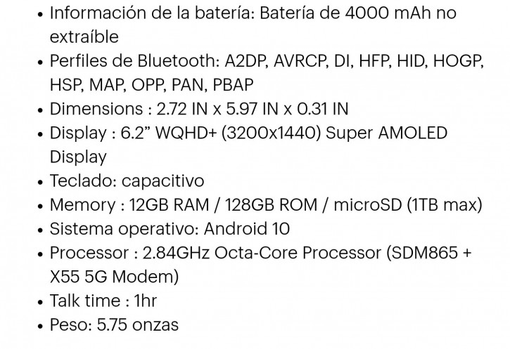 Samsung Galaxy     Galaxy S20  Snapdragon 865?