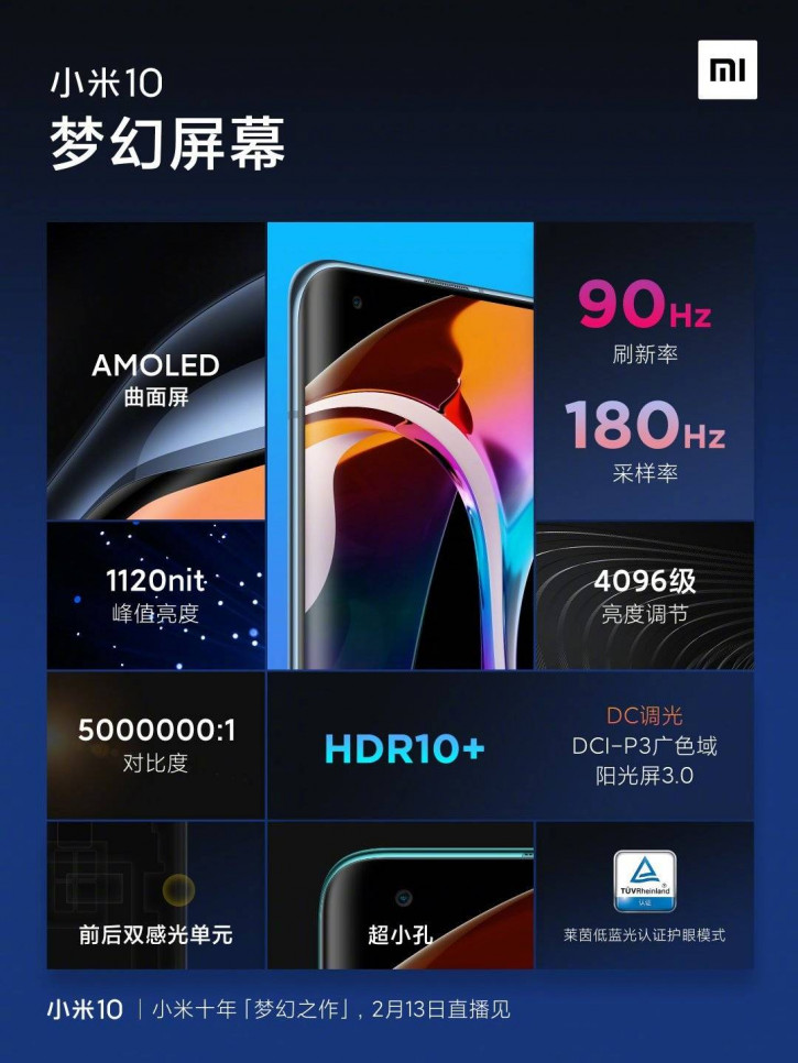  : Xiaomi     Mi 10