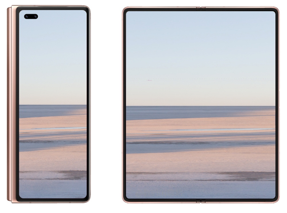 Без изъянов Galaxy Fold 2? Предварительный дизайн Huawei Mate X2