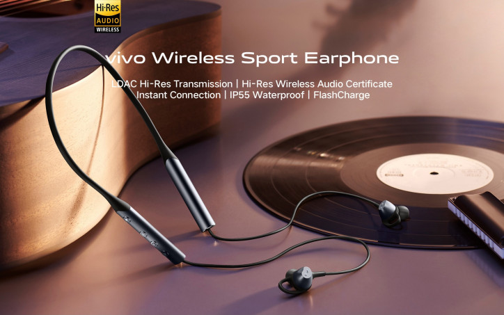 Беспроводные наушники Vivo Wireless Sport с Hi-Res аудио едут в Россию