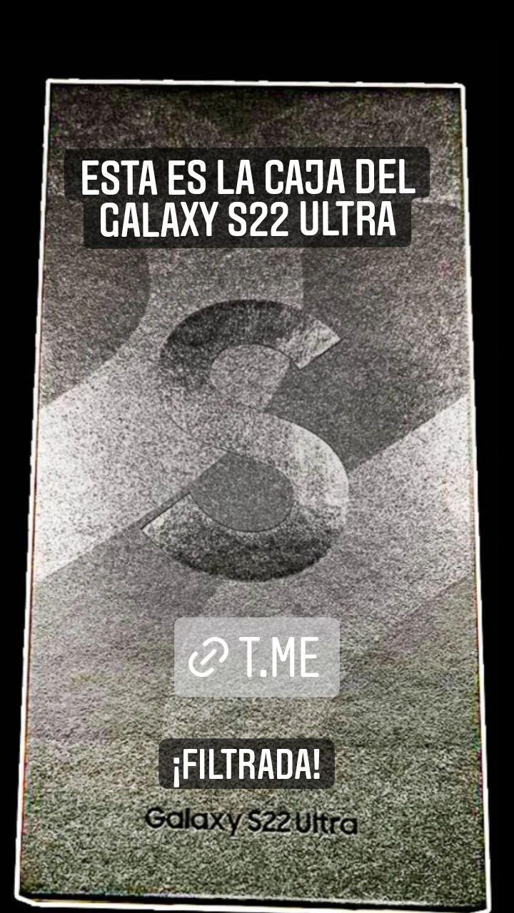 Раскрыт дизайн коробки Samsung Galaxy S22 Ultra