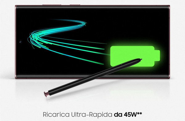 4 минуты: сравнение 25-Вт и 45-Вт зарядки Samsung Galaxy S22 Ultra
