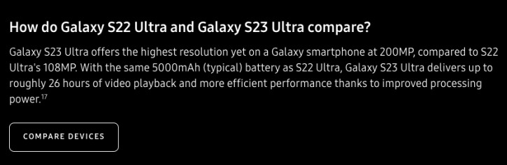 Впечатляюще (нет): Samsung сравнила Galaxy S23 Ultra и S22 Ultra