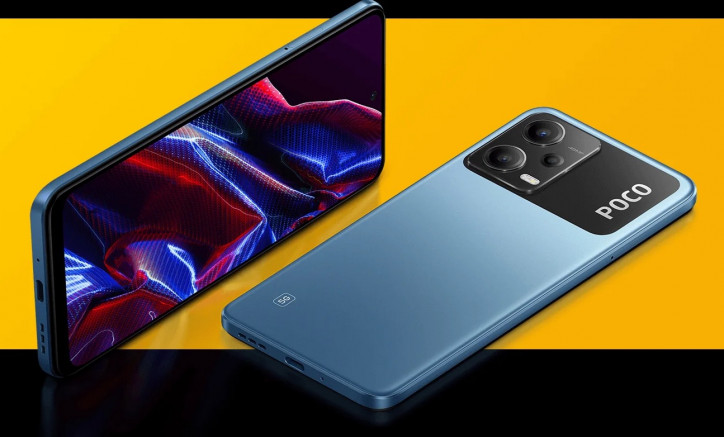 POCO X5 renders all
