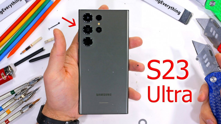 Крепкий орешек: Samsung Galaxy S23 Ultra не взял ни огонь, ни сила