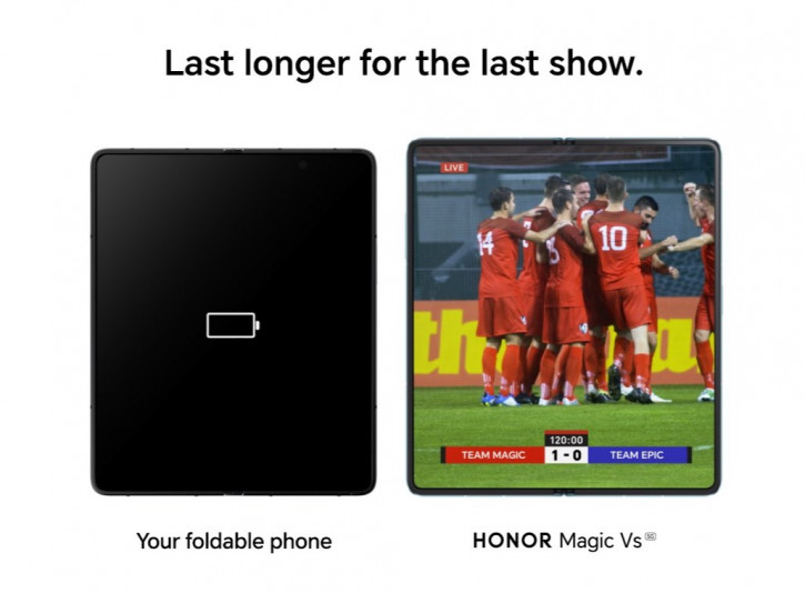 Honor уколола Samsung Galaxy Z Fold 4 в новом тизере Magic Vs