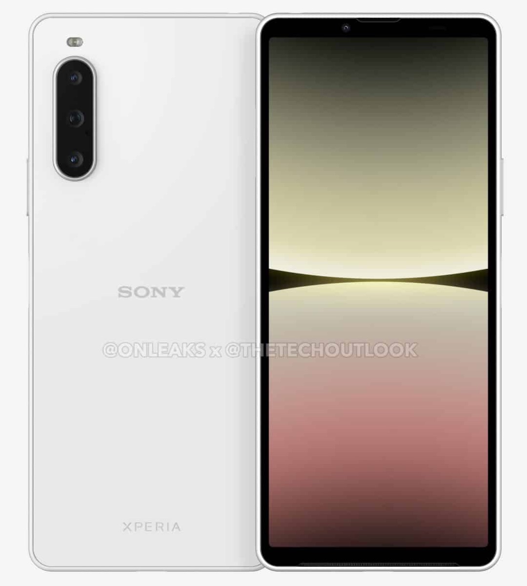 Классика не стареет: Sony Xperia 10 V впервые на точных рендерах