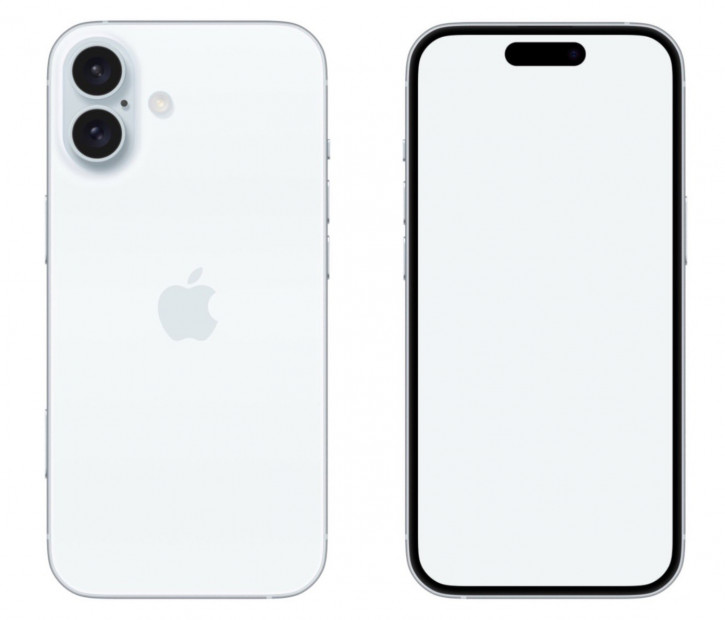 Схемы дизайна iPhone 16 и 3D-рендеры на их основе