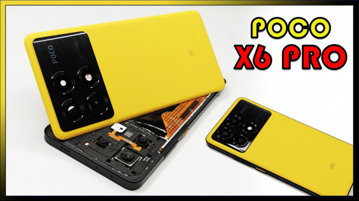 Разборка и сборка POCO X6 Pro с MediaTek Dimensity 8300-Ultra (видео)