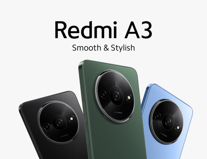 Анонс Redmi A3 – ультрабюджетка в стекле и дизайне Xiaomi 13 Ultra