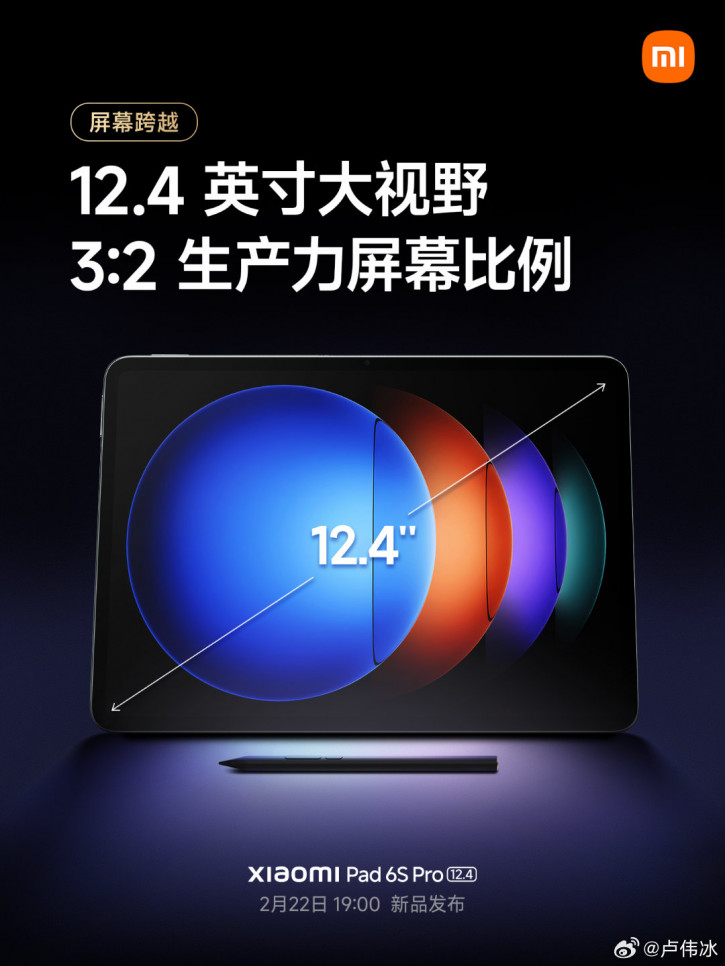  : Xiaomi Pad 6S Pro    