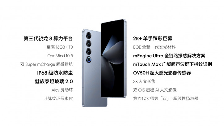     Meizu 21 Pro:   