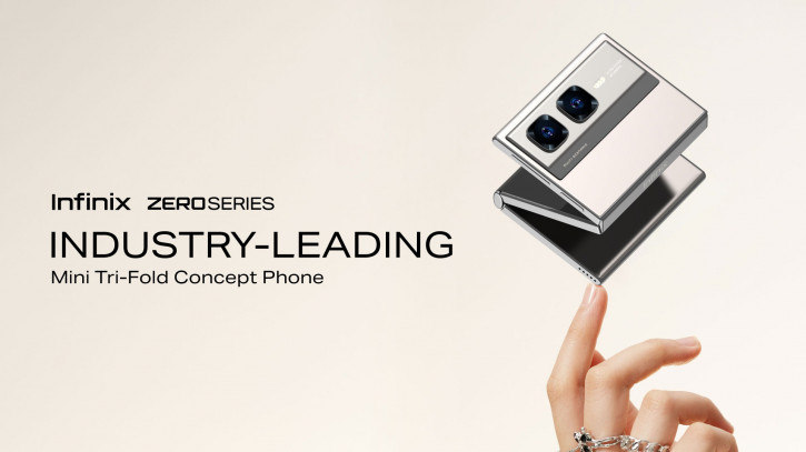  Infinix Zero Mini Tri-Fold    Flip-