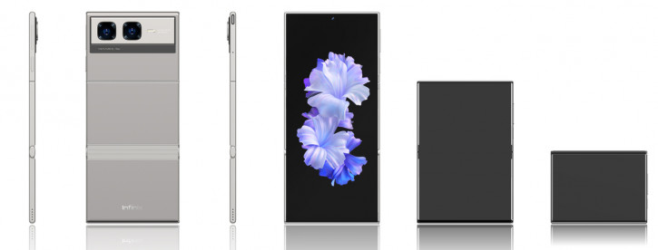  Infinix Zero Mini Tri-Fold    Flip-