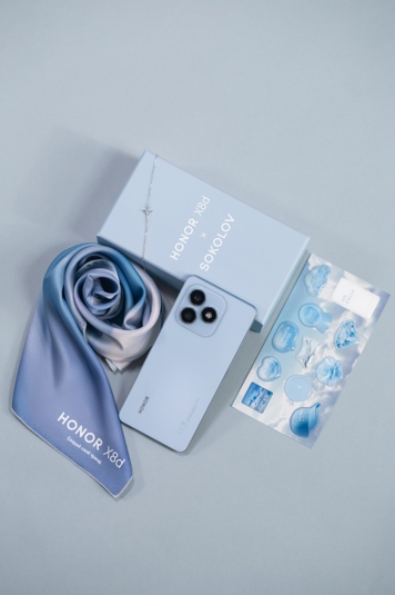 Эксклюзивный набор аксессуаров SOKOLOV дарят при покупке Honor X8d