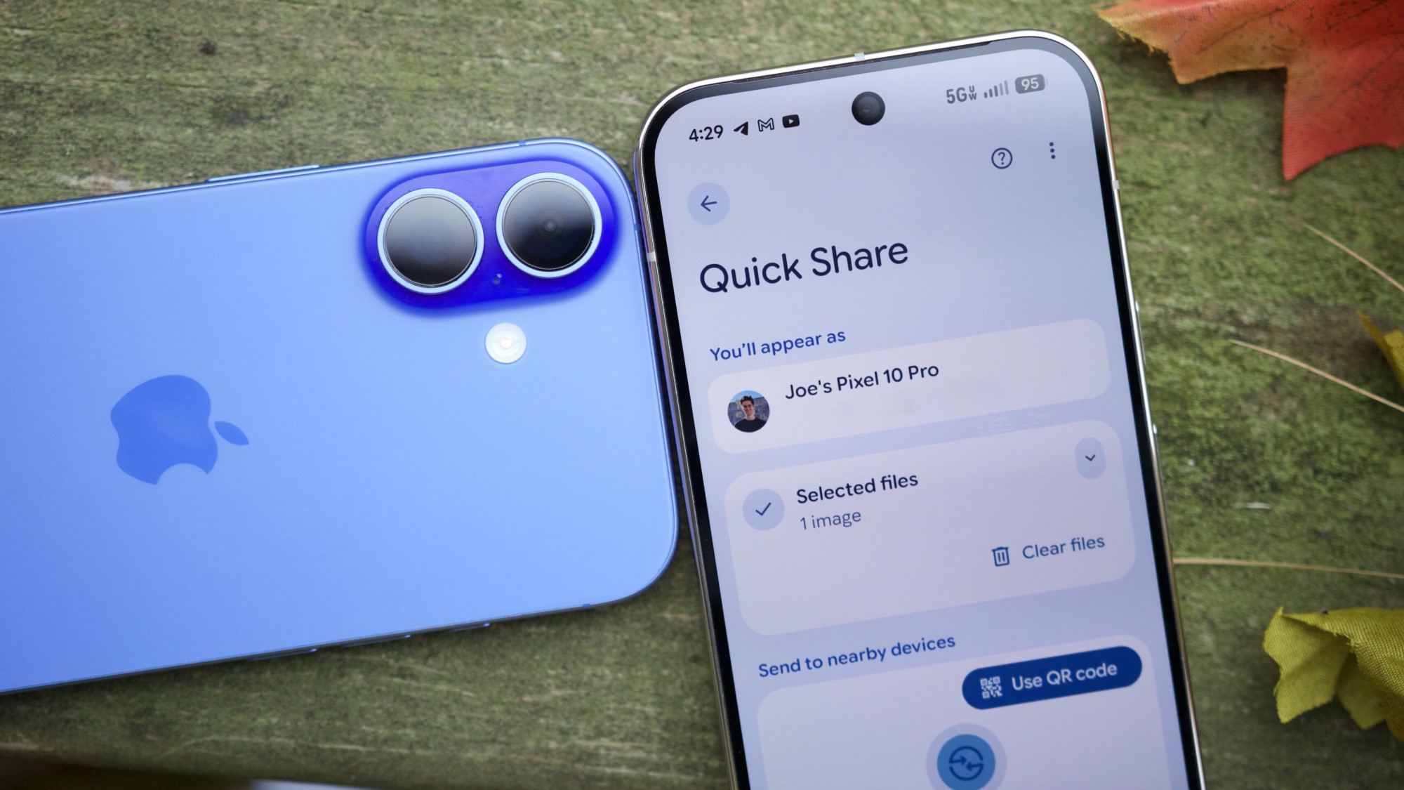 Pixel 9 вслед за Pixel 10 получили поддержку AirDrop через Quick Share 