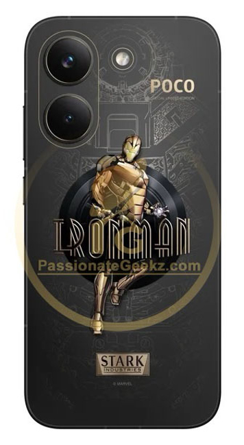 Дизайн лимитки POCO X8 Pro Iron Man Limited Edition раскрыт до анонса