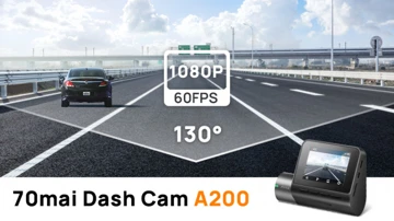 70mai Dash Cam A200 - недорогой авторегистратор с HDR