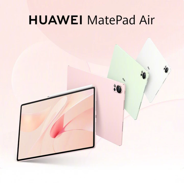 Анонс Huawei MatePad Air (2024): молодёжный планшет со сверхъярким IPS