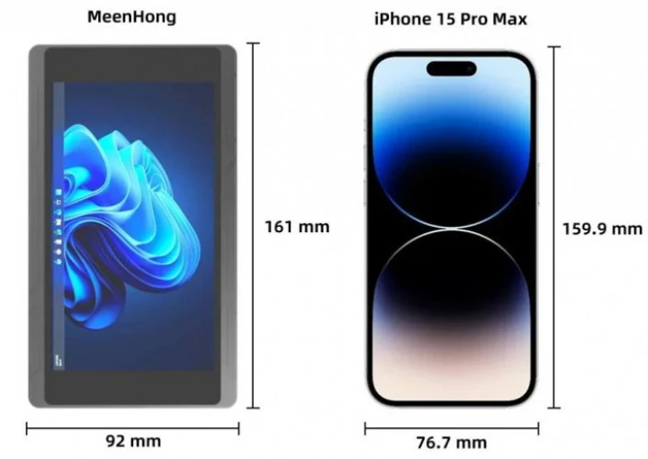 Анонс Meenhong JX05: Windows-планшет на Intel в виде смартфона. ЧТО?!