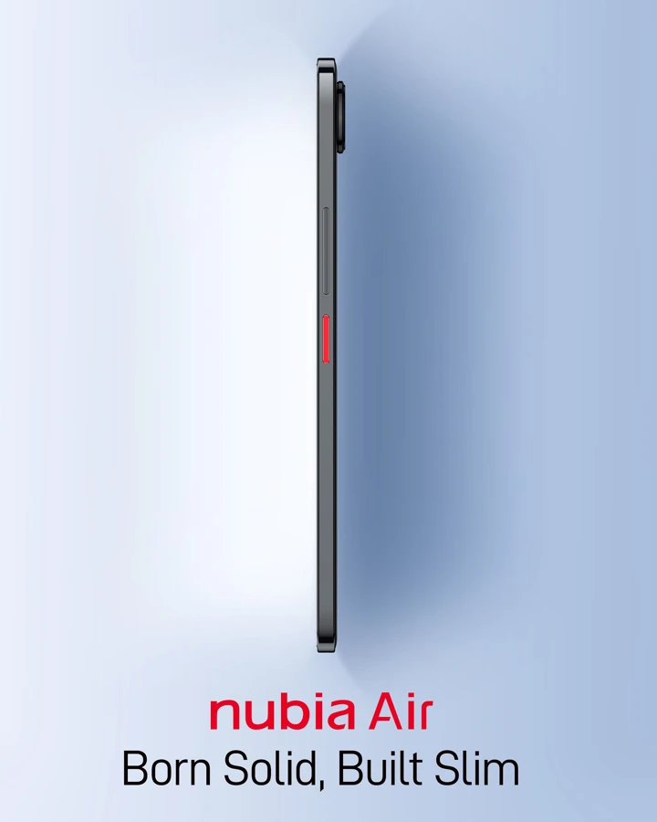 Анонс Nubia Air – опережающий удар по iPhone 17 Air