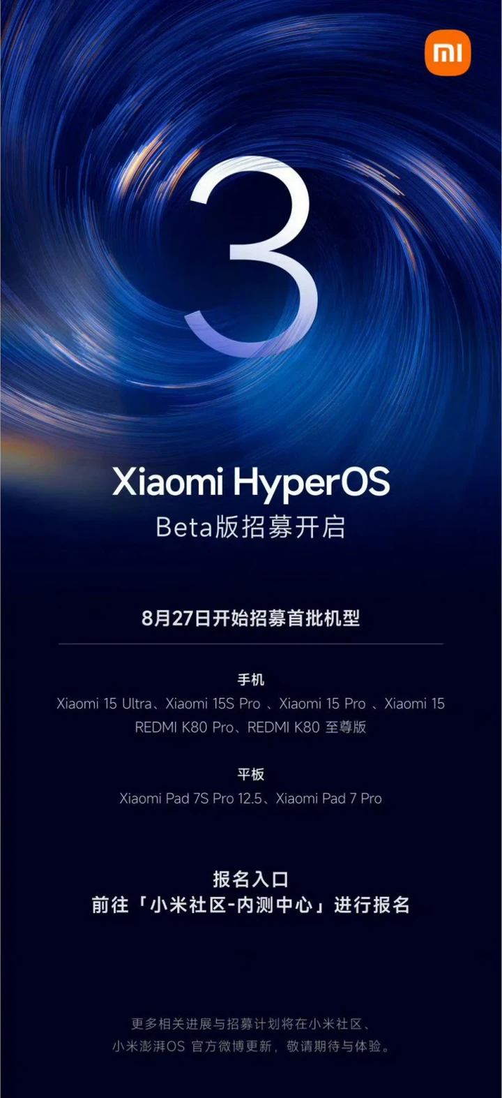 Флагманы Xiaomi уже могут получить прошивку HyperOS 3.0