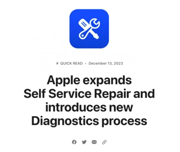 Apple запускает сервис диагностики iPhone для самостоятельного ремонта